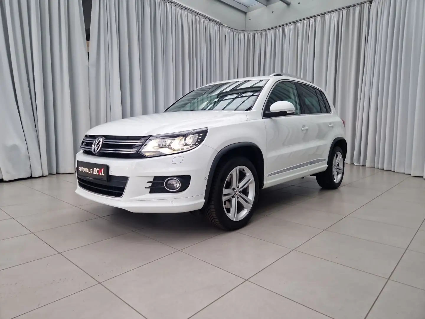 Volkswagen Tiguan Leder Weiß - 2