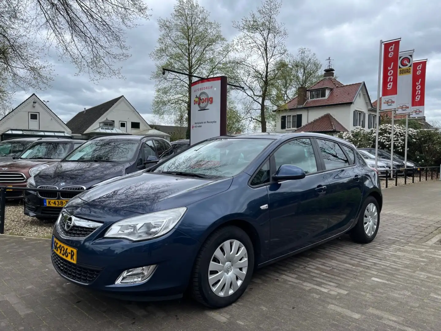 Opel Astra 1.4 TURBO EDITION / CRUISE CTR. / AIRCO / PDC / RA Blauw - 1