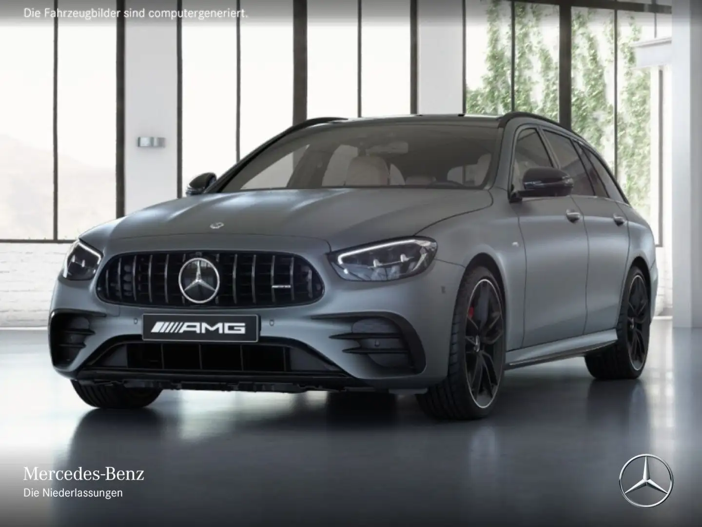 Mercedes-Benz E 53 AMG E 53 4M T-Modell AMG+DRIVERS+NIGHT+PANO+360+LED+9G Grau - 2