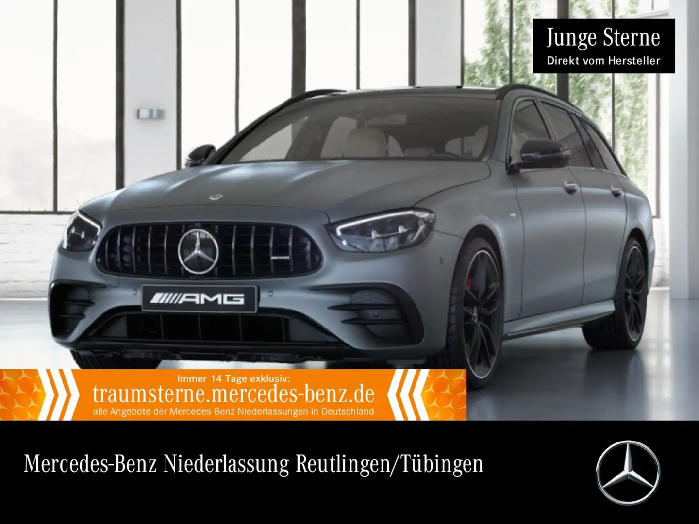 Mercedes-Benz E 53 AMG E 53 4M T-Modell AMG+DRIVERS+NIGHT+PANO+360+LED+9G Grau - 1