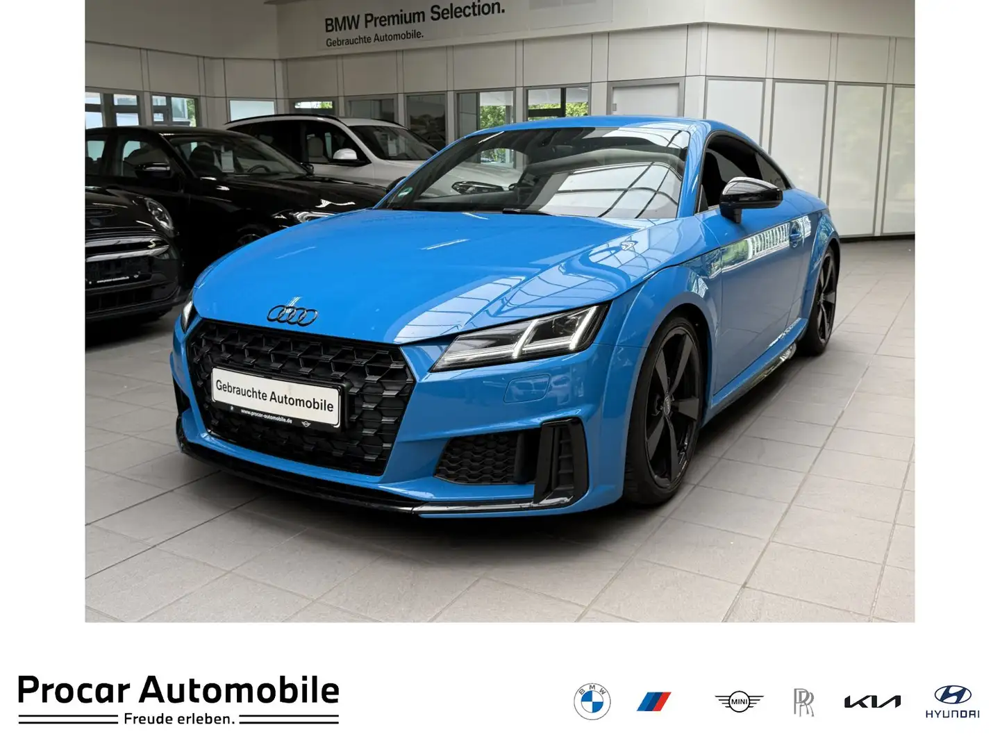 Audi TT 40 TFSI+Sline+NAVIPLUS+H&R+ Bleu - 1