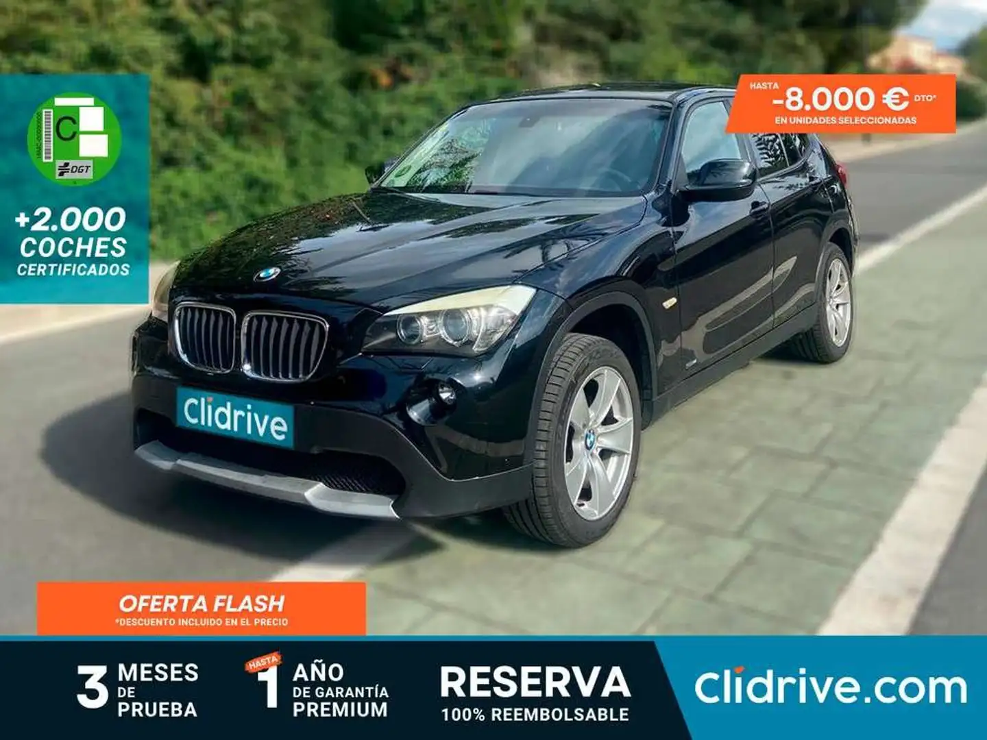 BMW X1 sDrive 18i Noir - 1