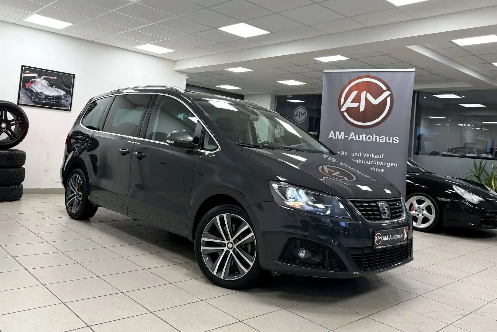 SEAT Alhambra DSG *7Sitzer*FR-Line*PanoSD*ACC*Kamera Grau - 1