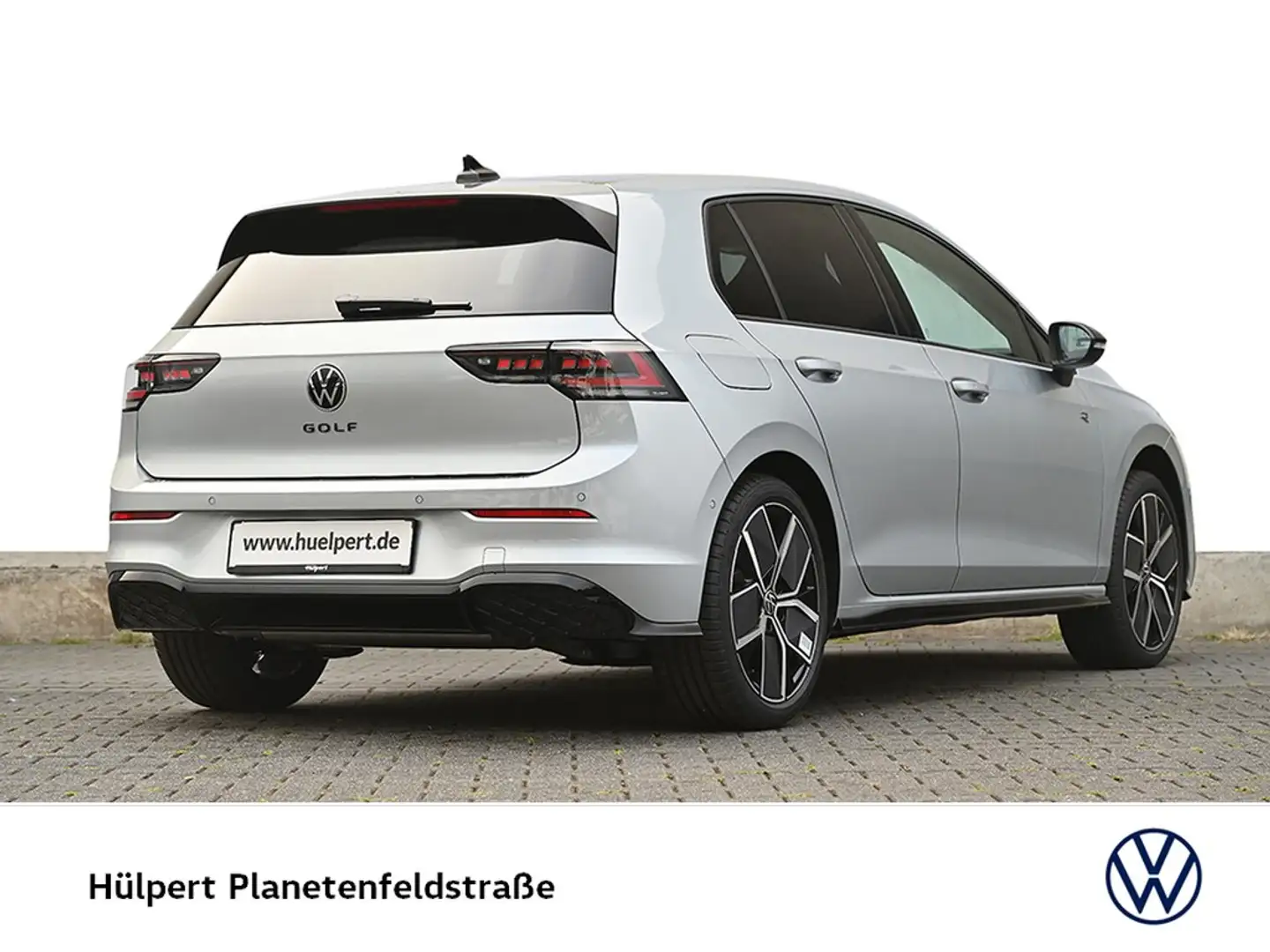 Volkswagen Golf 1.5 R-LINE DSG BLACKSTYLE MATRIXLED AHK CAM Silber - 2