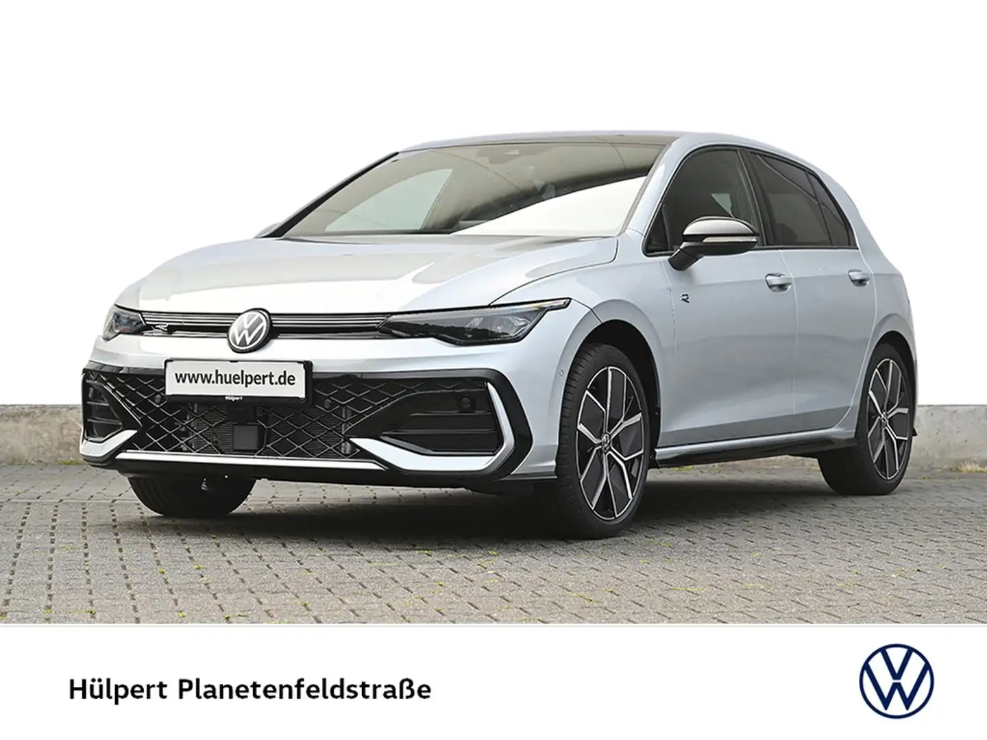 Volkswagen Golf 1.5 R-LINE DSG BLACKSTYLE MATRIXLED AHK CAM Silber - 1