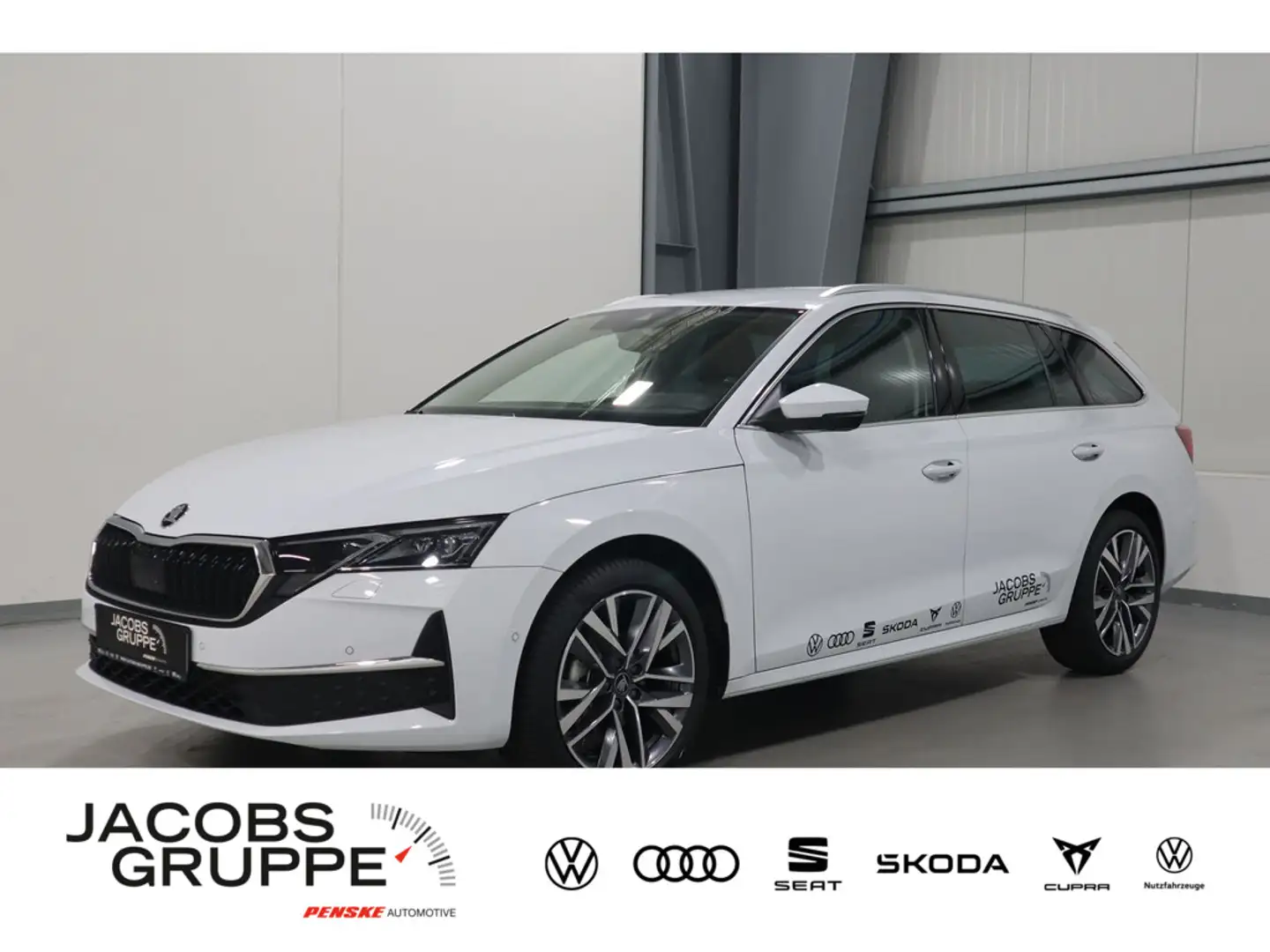 Skoda Octavia Combi 2.0 TDI Tour LED,AHK,ACC,Navi,P Weiß - 1