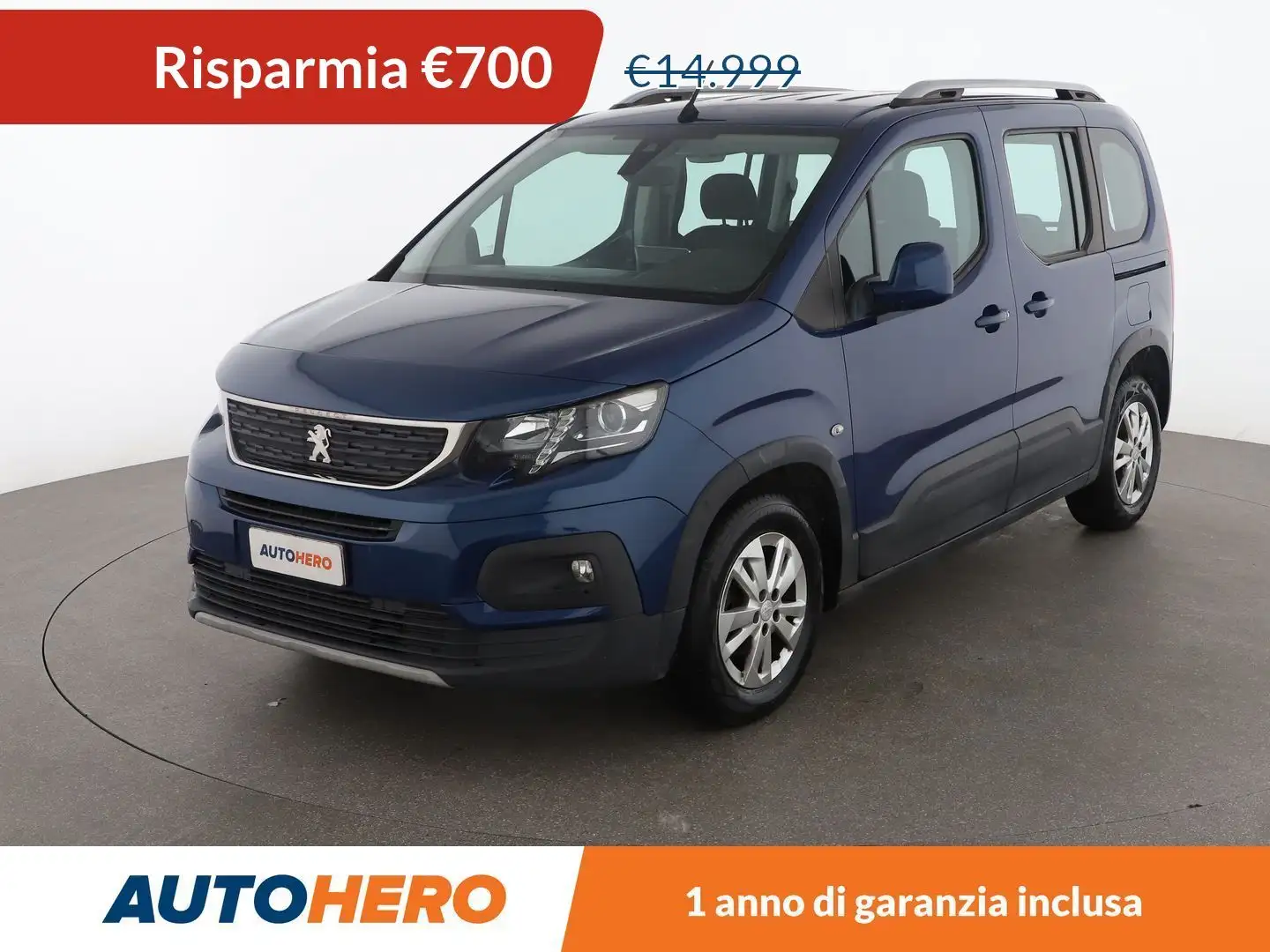 Peugeot Rifter 1.5 Blue-HDi Allure Blau - 1