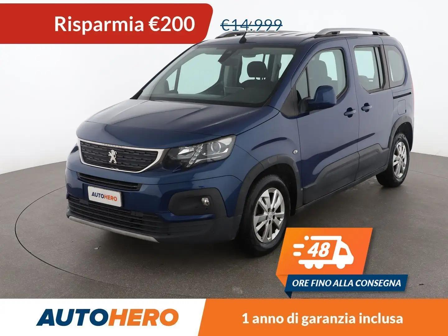 Peugeot Rifter 1.5 Blue-HDi Allure Blau - 1