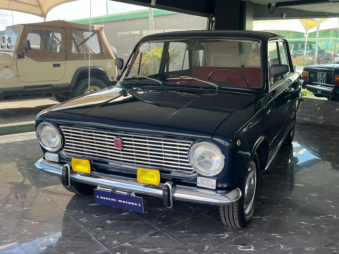 Fiat 124 Coupè BERLINA- ISCRITTA ASI Blau - 1