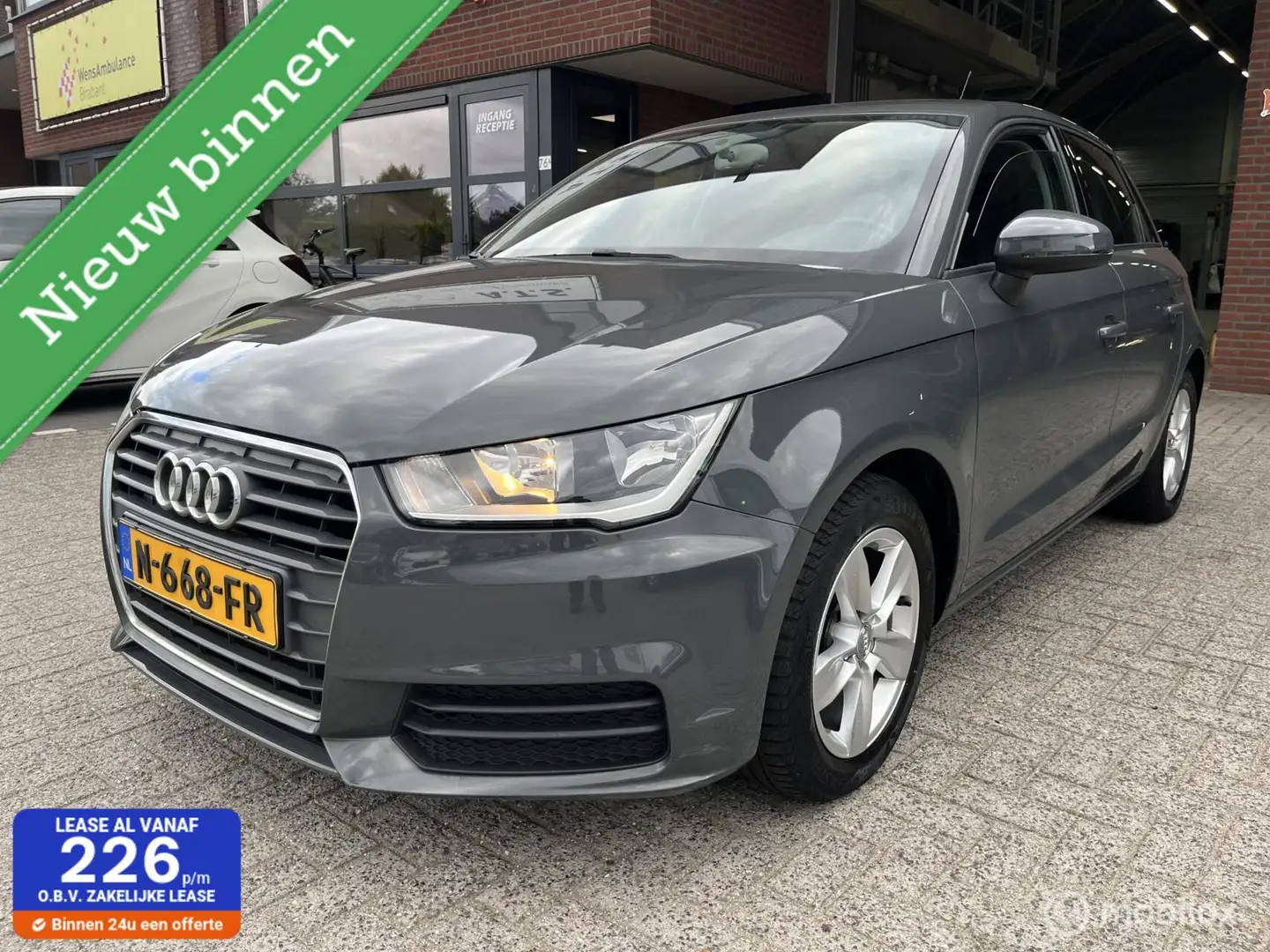Audi A1 Sportback 1.0 TFSI Pro Line AIRCO*CRUISE* Grijs - 1