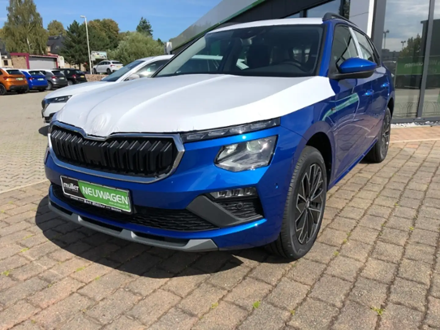 Skoda Kamiq Tour AHZV Kamera Navi el.Heckklappe Blu/Azzurro - 2