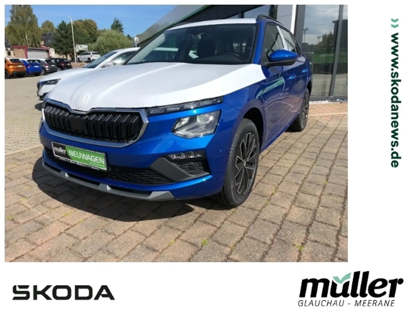 Skoda Kamiq Tour AHZV Kamera Navi el.Heckklappe Blu/Azzurro - 1
