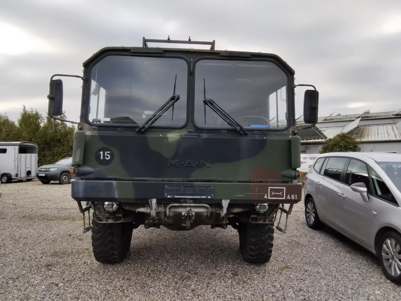 MAN KAT-1 4x4 Militär-LKW 5T MIL GL V8-DIESEL, foto 2