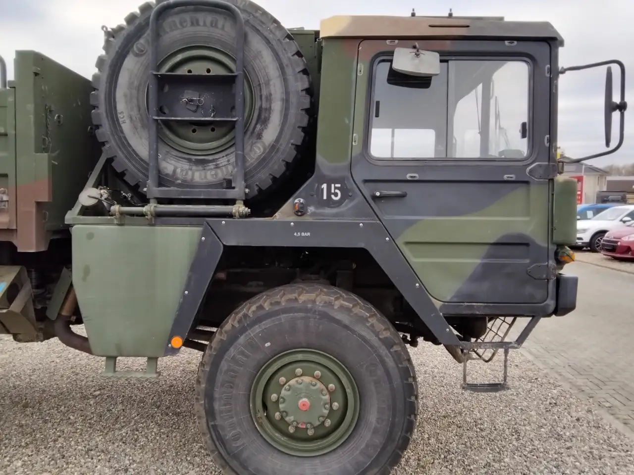 MAN KAT-1 4x4 Militär-LKW 5T MIL GL V8-DIESEL, foto 6