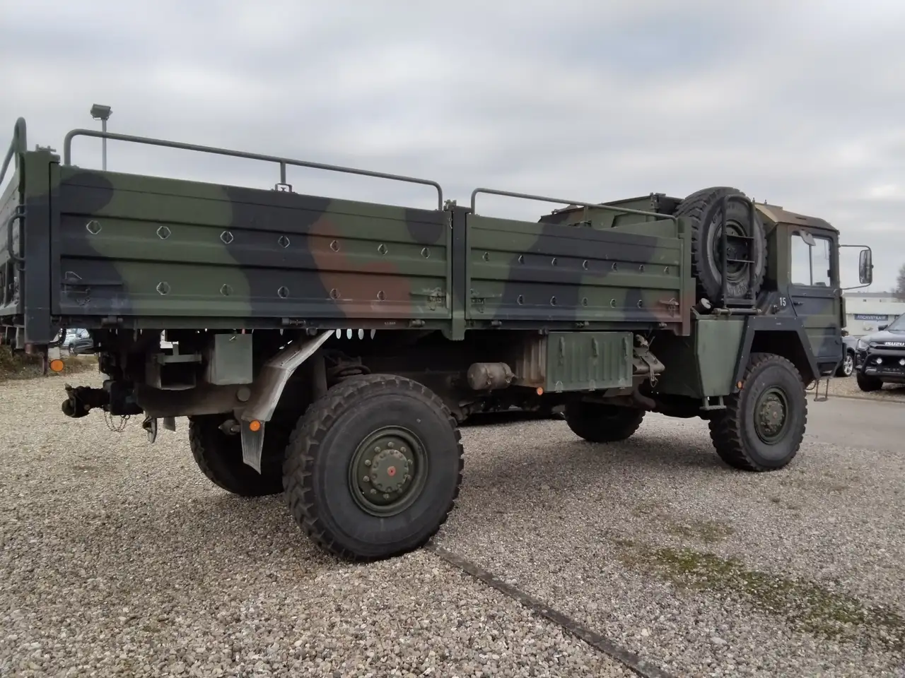 MAN KAT-1 4x4 Militär-LKW 5T MIL GL V8-DIESEL, foto 7