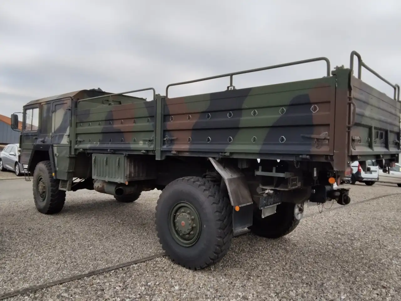 MAN KAT-1 4x4 Militär-LKW 5T MIL GL V8-DIESEL, foto 4