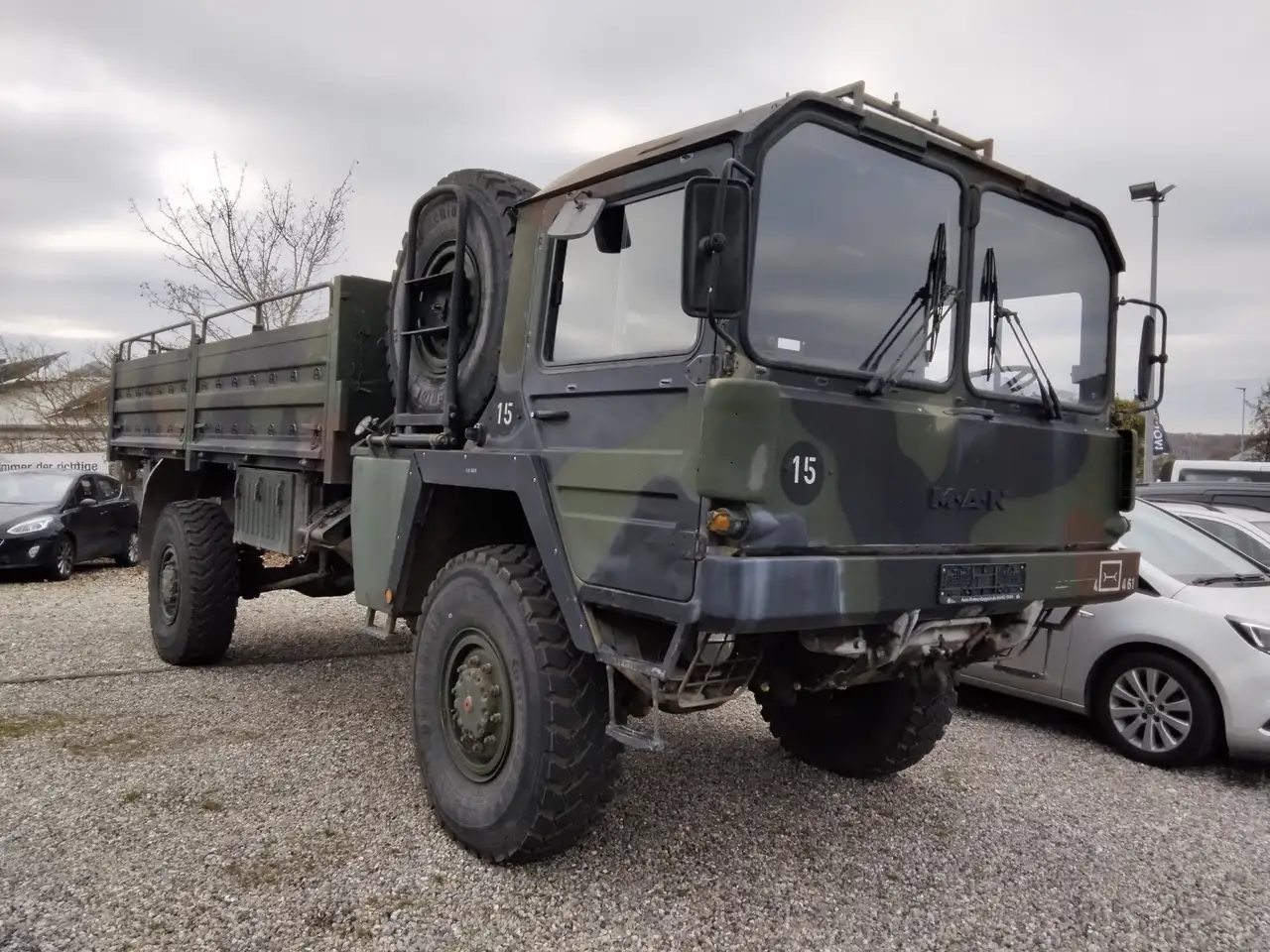 MAN KAT-1 4x4 Militär-LKW 5T MIL GL V8-DIESEL, foto 1