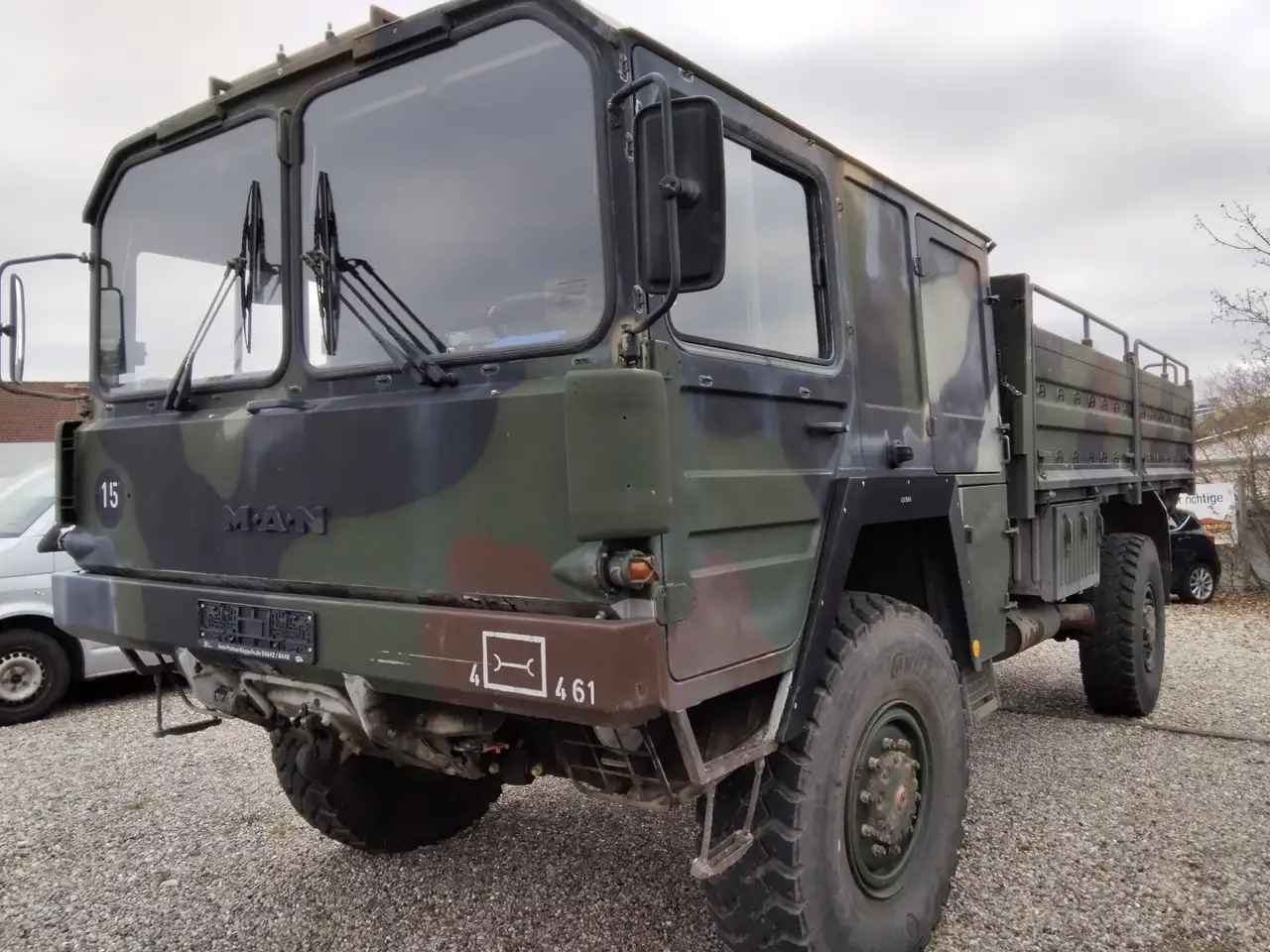 MAN KAT-1 4x4 Militär-LKW 5T MIL GL V8-DIESEL, foto 3