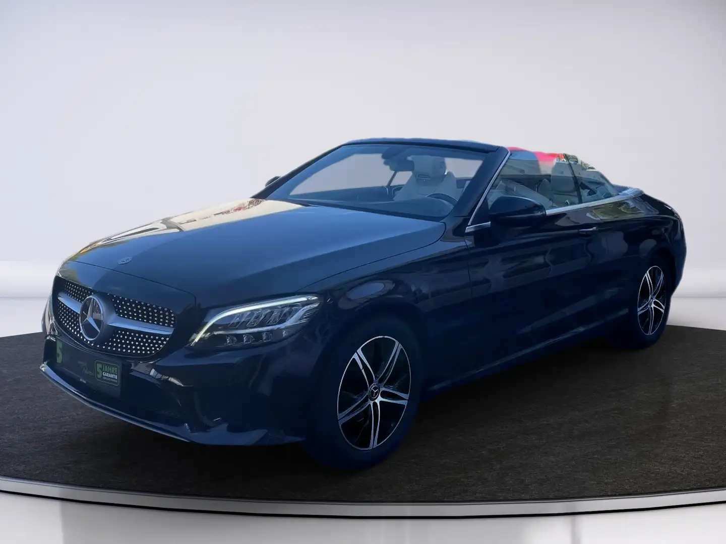 Mercedes-Benz C 180 Cabrio Aut. Navi*Parkpaket mit Kamera Schwarz - 2
