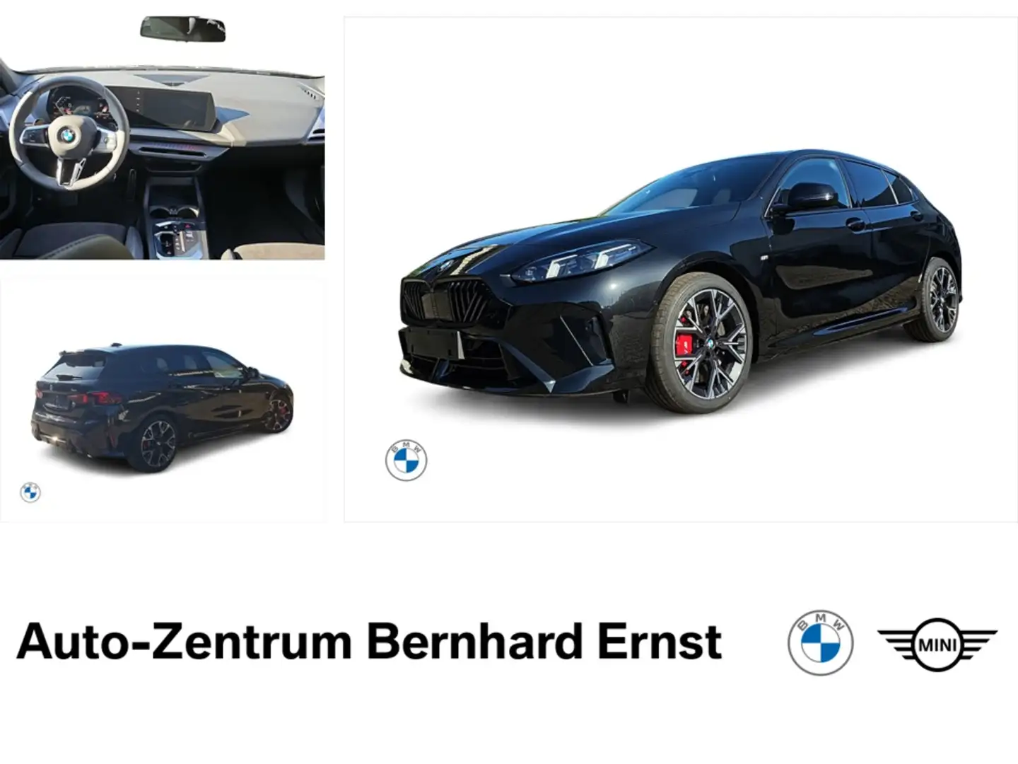 BMW 114 120 Steptronic M Sportpaket Panorama Sportsitze Чёрный - 1