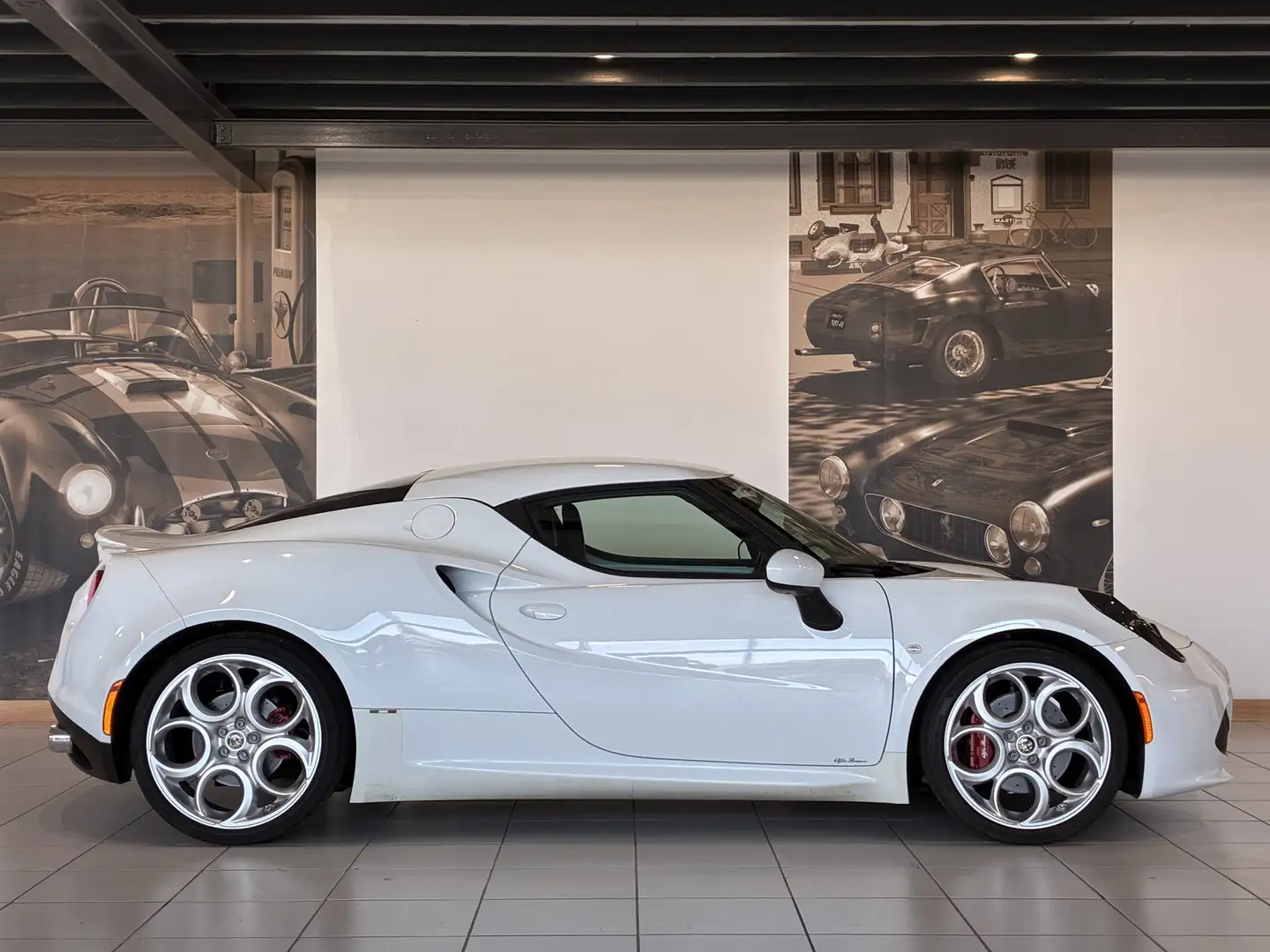 Alfa Romeo 4C 4C 1750 Tbi 240 ch TCT Standard Edition Weiß - 2