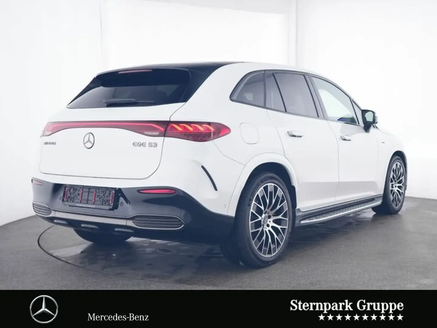 Mercedes-Benz EQE SUV EQE 53 AMG 4M+ Hyper°AHK°HUD°Pano°Trittbr°Prem+ Weiß - 2