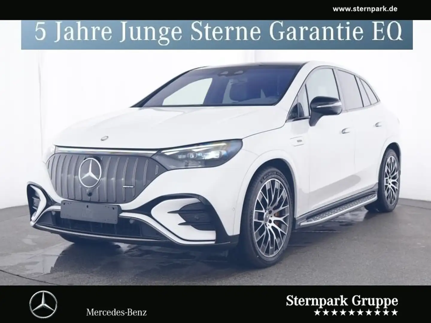 Mercedes-Benz EQE SUV EQE 53 AMG 4M+ Hyper°AHK°HUD°Pano°Trittbr°Prem+ Weiß - 1