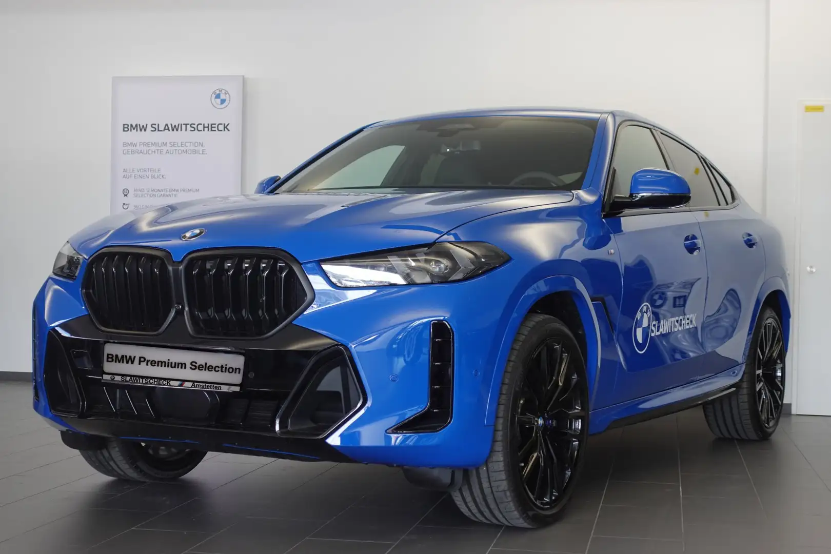 BMW X6 xDrive30d M-Sportpaket Blau - 1