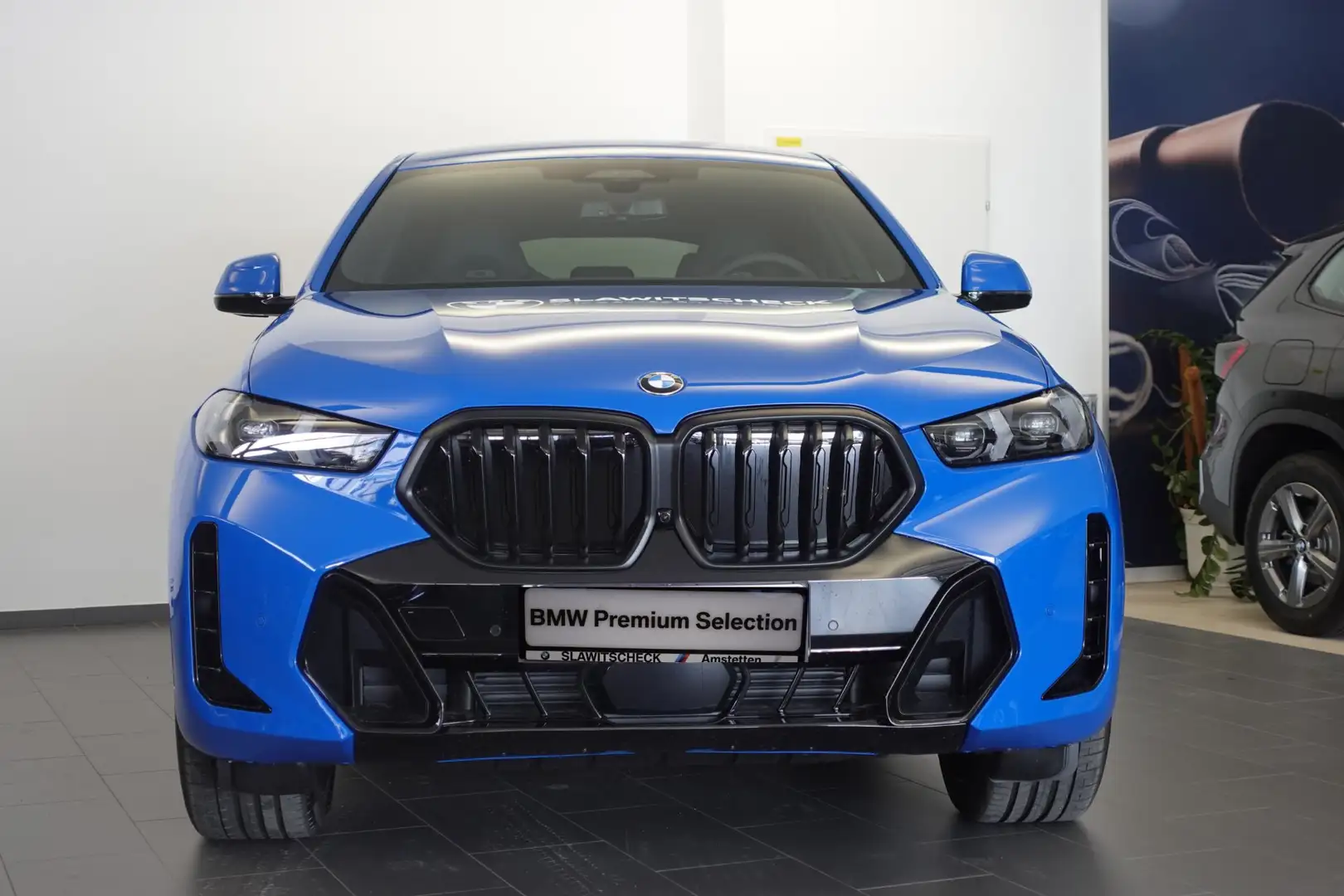 BMW X6 xDrive30d M-Sportpaket Blau - 2