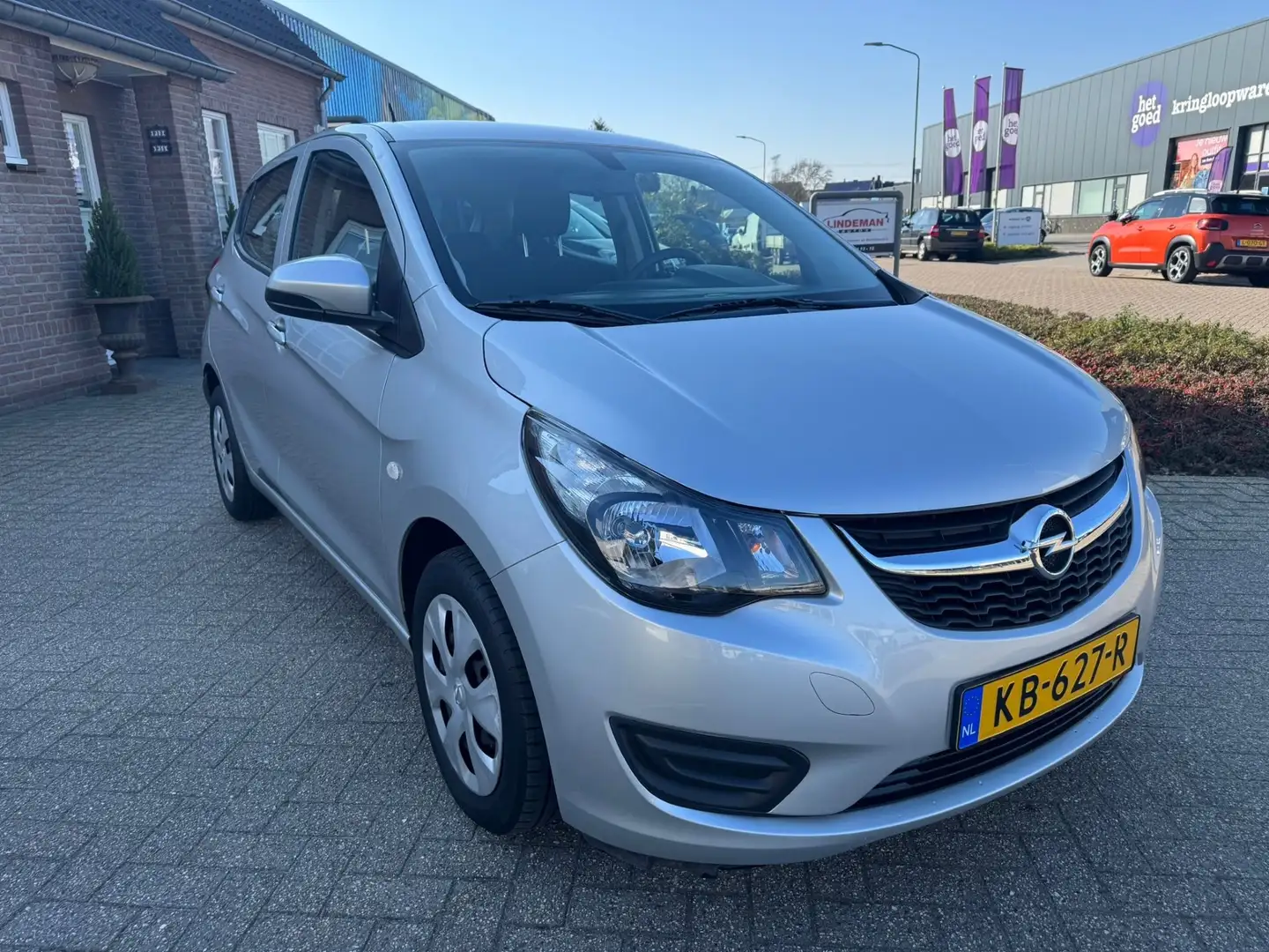 Opel Karl 1.0 Automaat Edition Airco Cruisecontr. Org. Neder Grau - 2