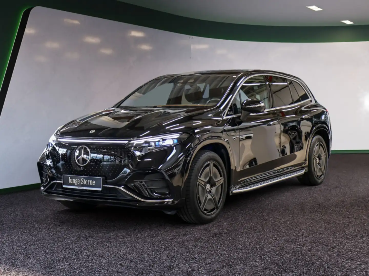 Mercedes-Benz EQS 450+ AMG Sport AHK Distr. LED Pano HUD N SUV Noir - 2