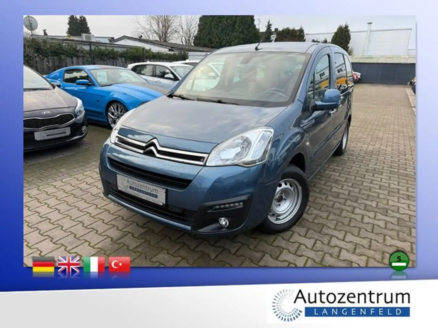 Citroen Berlingo 1.6 Attraction *KLIMA*38540KM*2SCHIEBET Bleu - 1