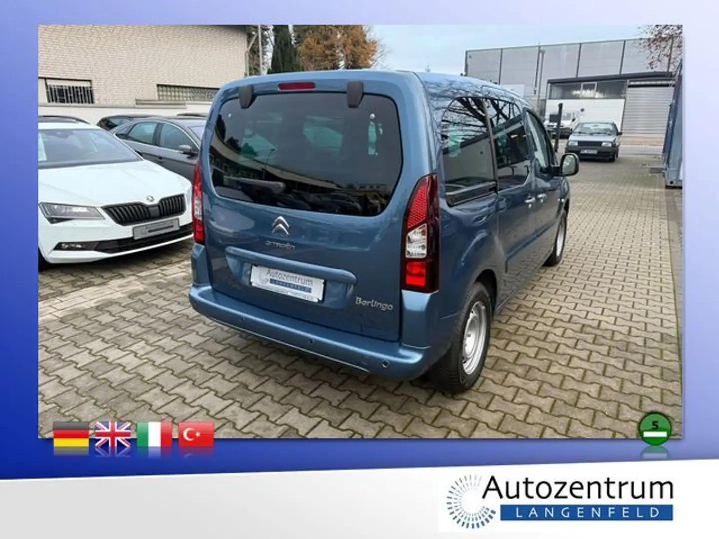 Citroen Berlingo 1.6 Attraction *KLIMA*38540KM*2SCHIEBET Bleu - 2