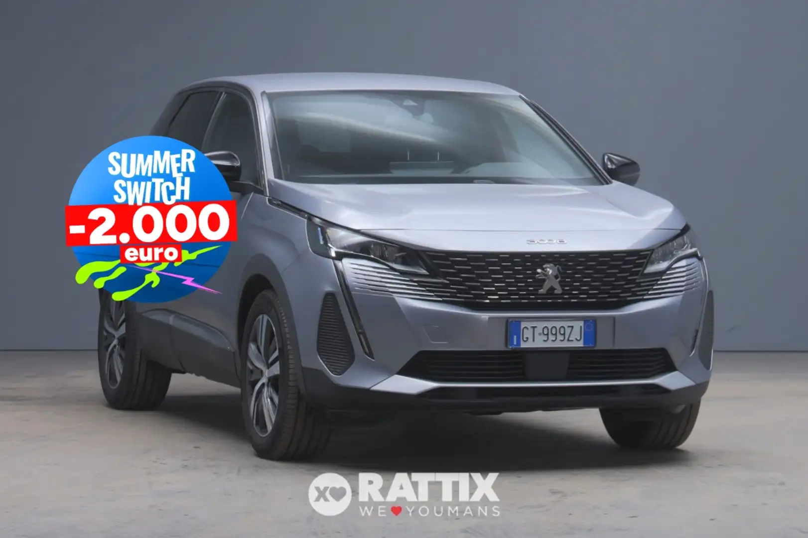 Peugeot 3008 1.5 BlueHDi 130CV Allure Pack EAT8 Grigio - 1