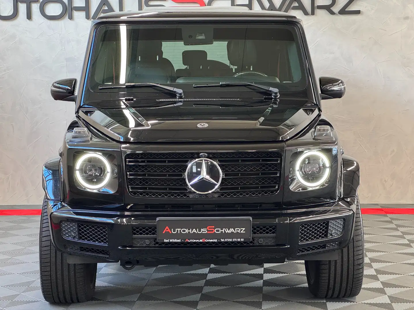 Mercedes-Benz G 500 G500 AMG Burmester S-Dach StdHeiz 360 AHK Carbon Negro - 2