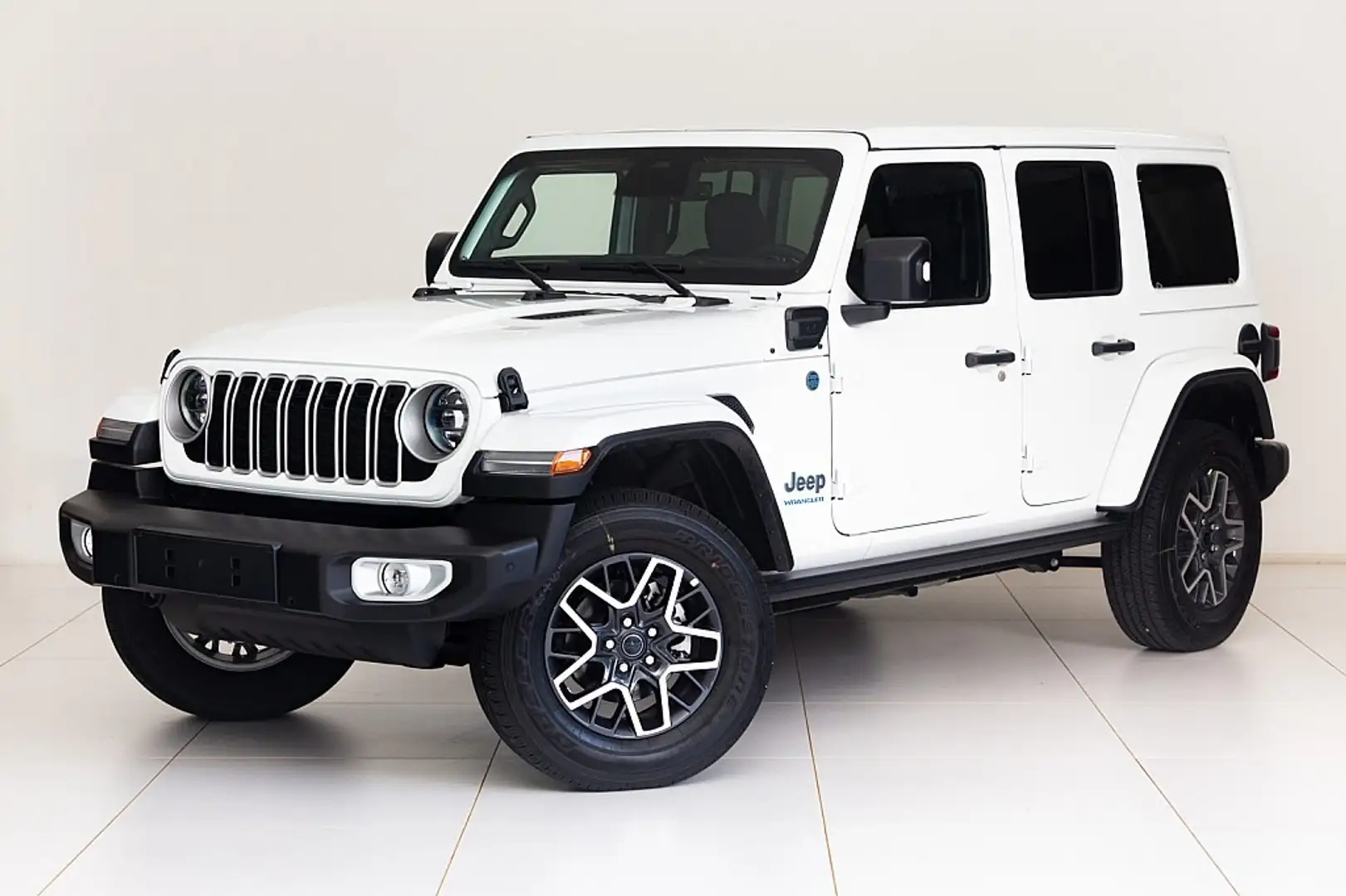 Jeep Wrangler Sahara 2.0 PHEV 380 PS AT 4xe Weiß - 1