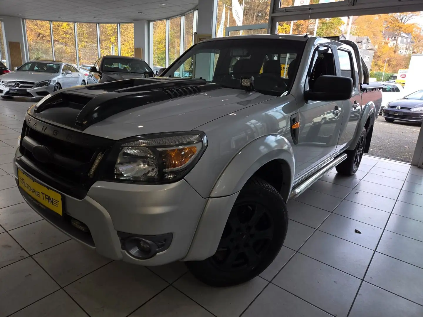 Ford Ranger XLT Doppelkabine 4X4*ATM 67000 KM Argent - 1