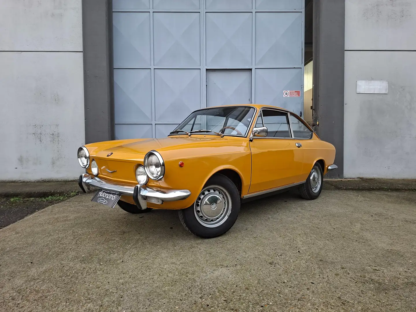 Fiat 850 sport coupè Gelb - 1