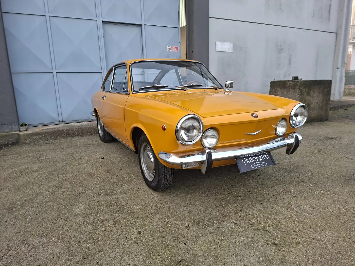 Fiat 850 sport coupè Gelb - 2