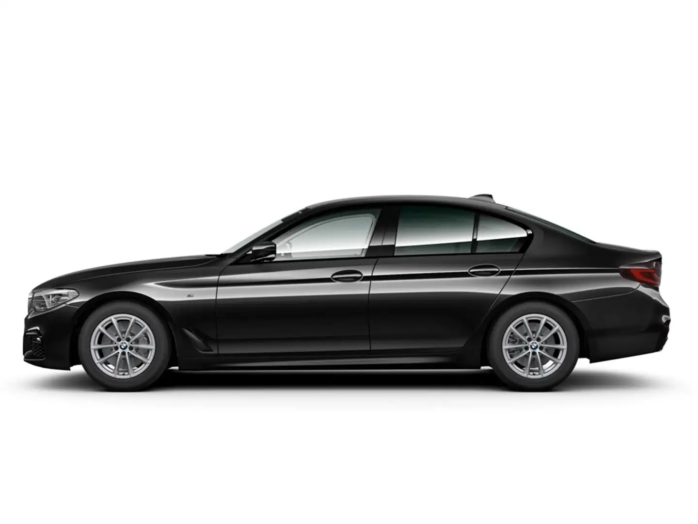 BMW 520 d A xDrive Lim. M-Sport Sportpaket Navi Leder Digi Schwarz - 2