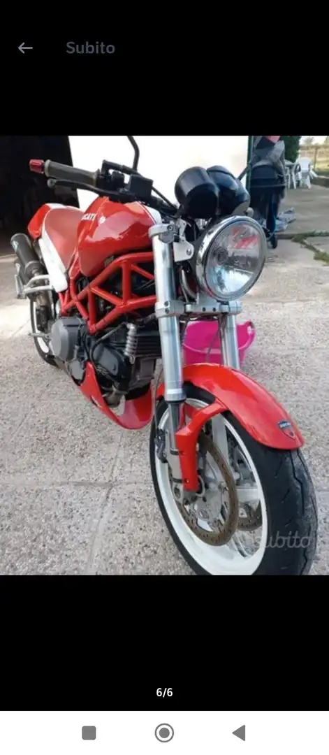 Ducati Monster S2R Red - 2