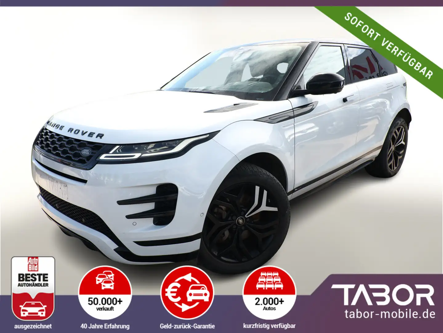 Land Rover Range Rover Evoque P300e AWD HSE Pano Nav Matrix Weiß - 1