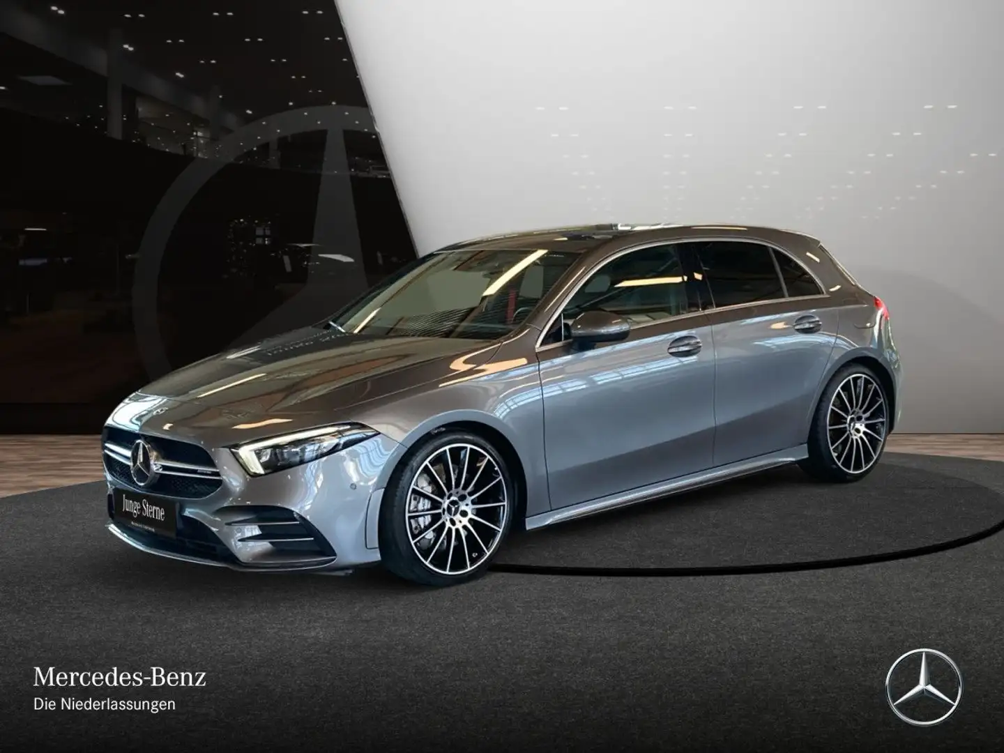 Mercedes-Benz A 35 AMG A 35 4M Kompakt AMG+MULTIBEAM+KAMERA+19"+7G Grijs - 2