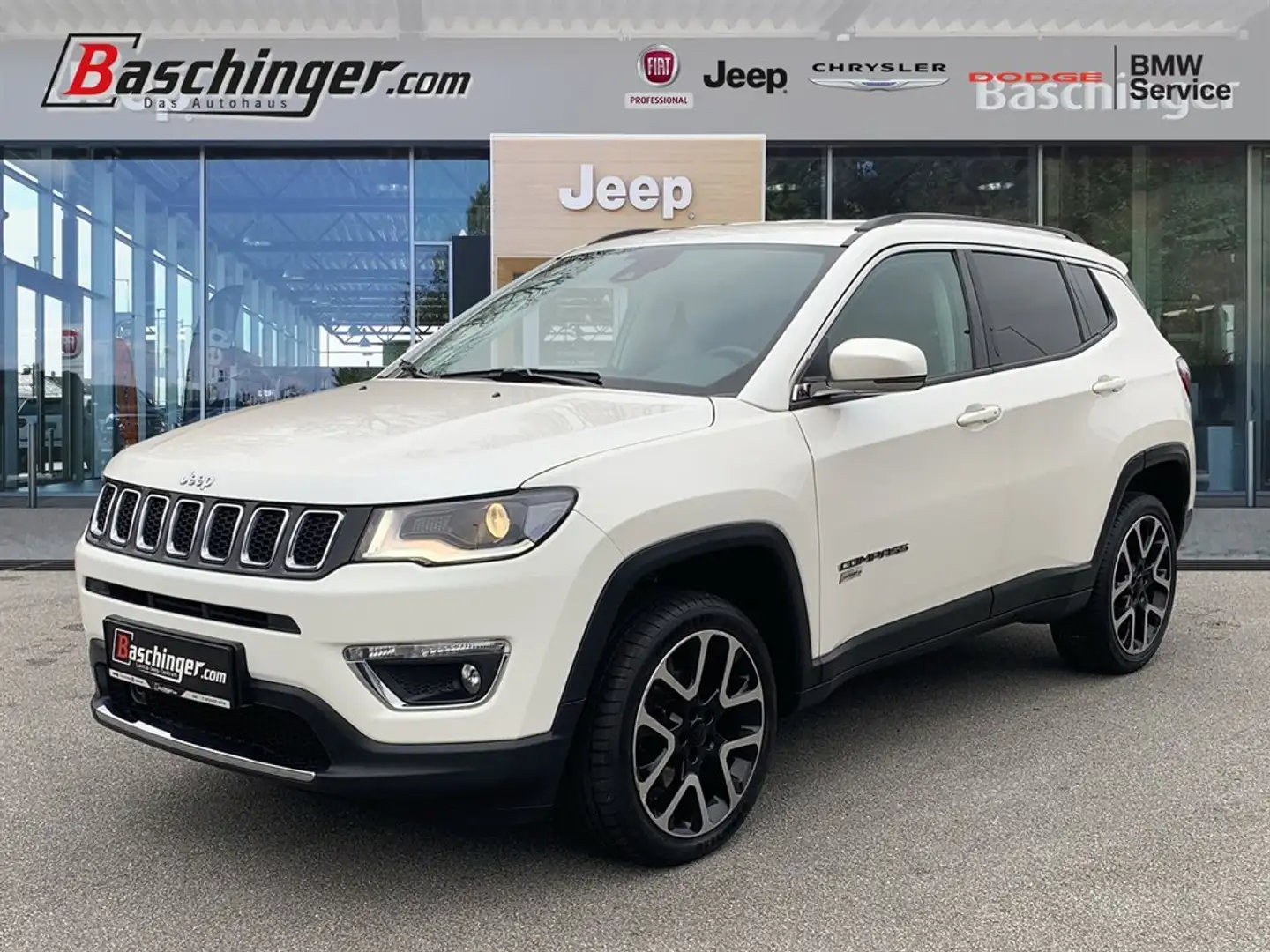 Jeep Compass 2,0 MultiJet II AWD Limited Aut. Weiß - 1