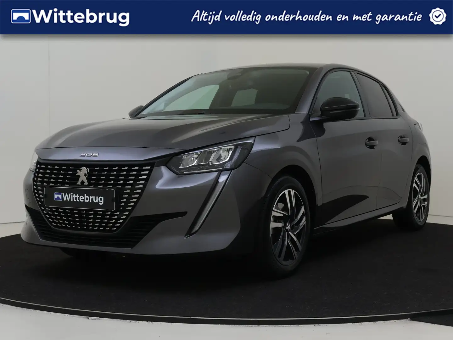 Peugeot 208 1.2 PureTech 100 Allure Keyless | Navigatie | Came Grijs - 1