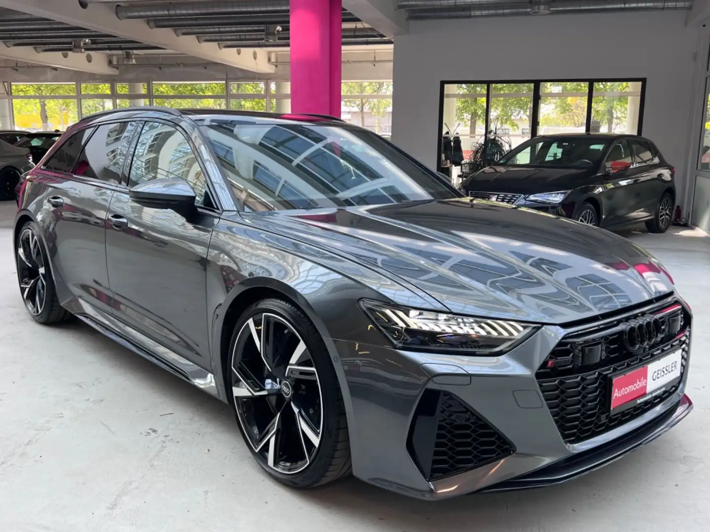 Audi RS6 4.0 TFSI DynamikPlus+305kmh+Panoramad.+HUD Grau - 2