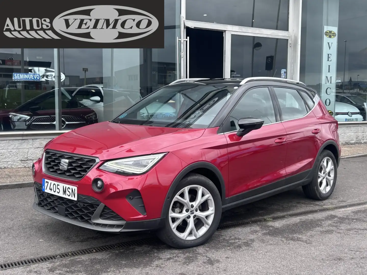 SEAT Arona 1.0 TSI S&S FR DSG7 XM 115 Rojo - 1
