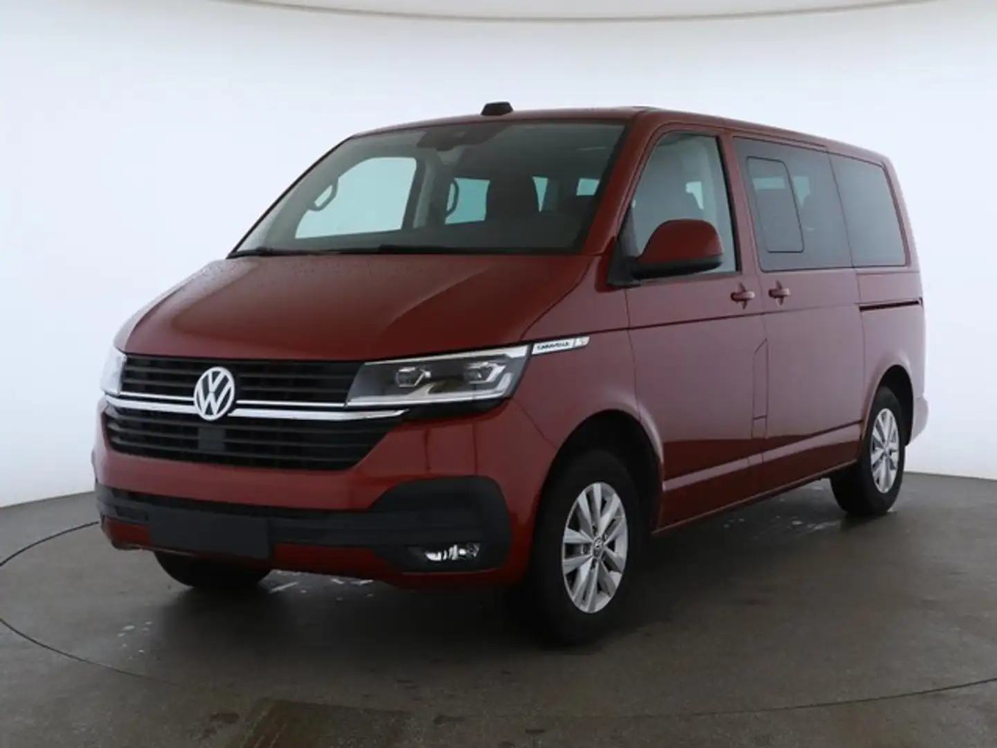 Volkswagen T6.1 Caravelle 2.0 TDI LED ACC AHK App-Connect 2-3 Rosso - 1