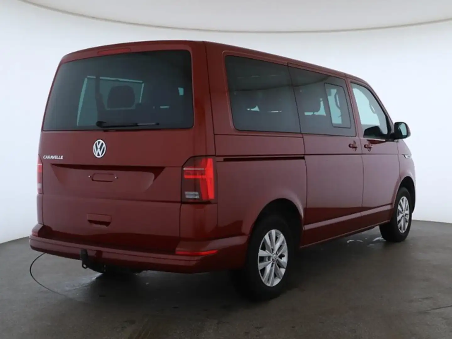 Volkswagen T6.1 Caravelle 2.0 TDI LED ACC AHK App-Connect 2-3 Rosso - 2