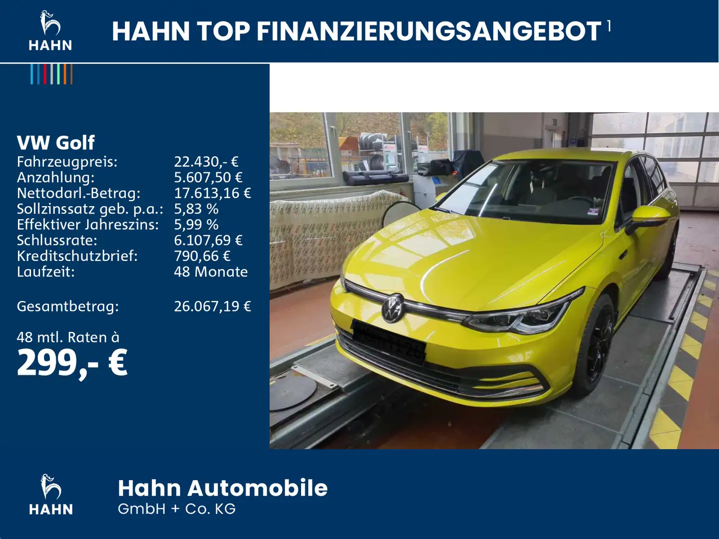 Volkswagen Golf VIII 1.5eTSI DSG Style Navi LED Kamera ACC Gelb - 2